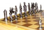 Набор игр 8 в 1 шахматы, шашки, нарды, манкала, крибидж, домино, карты, костиВид 1