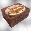 Подарок 242 / Шкатулка Русская зима малая
