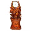 Подарок 3453 / Часы Зодиак Скорпион, барокко, 18 см.