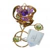 Подарок 3526 / Золотая Роза 19 см., 24К и Swarovski